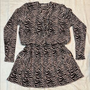 Ramy Brook Long Sleeve Mini Dress (Size: S)